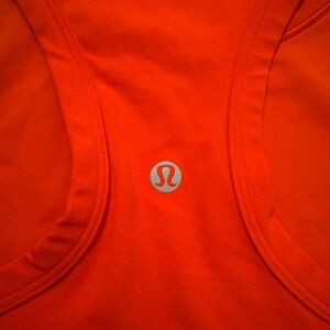 Lululemon red workout top